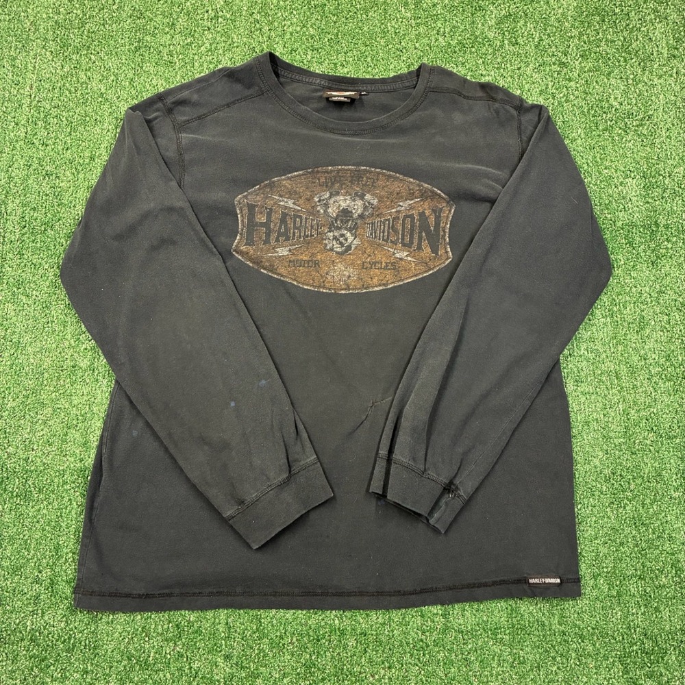Y2K Harley Davidson Long Sleeve T-shirt
